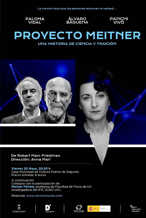 La obra de teatro el 'Proyecto Meitner – Recordando a Lise Meitner', el viernes en la Casa de Cultura