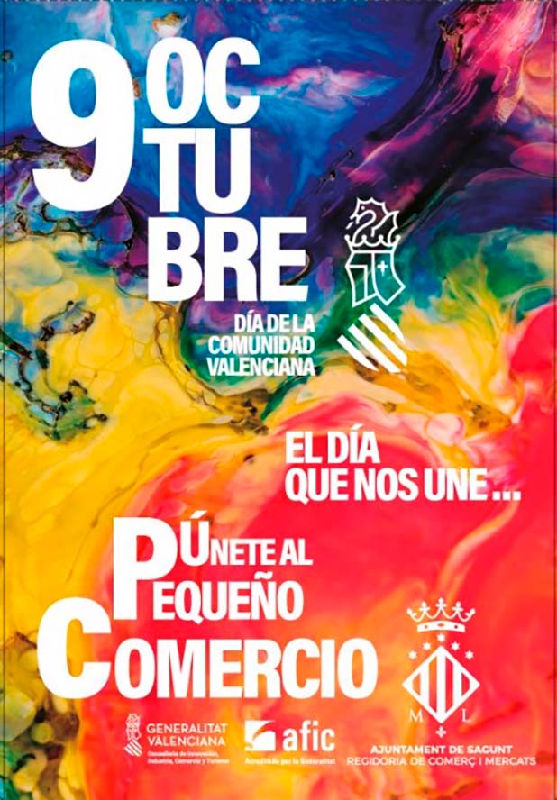 Comercio lanza una campaña para el 9 de Octubre