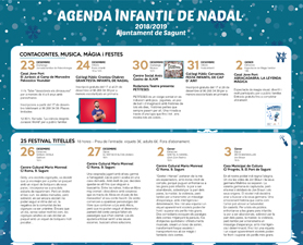 Llega la agenda infantil de Navidad repleta de actividades para los más pequeños 
