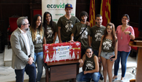 El Ayuntamiento de Sagunto y Ecovidrio premian a las peñas por el compromiso con el reciclaje de vidrio 