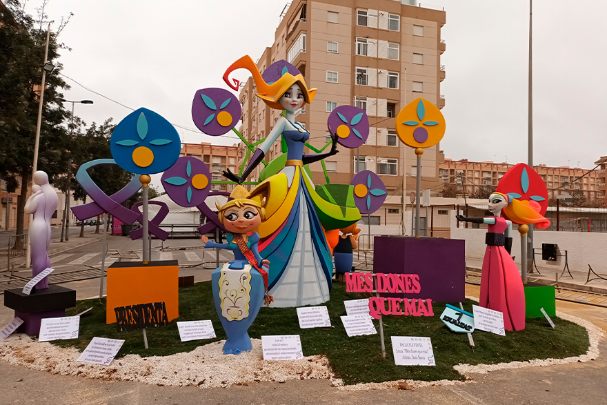 La concejalía de Igualdad convoca la XV edición del Premio a la Falla más Igualitaria