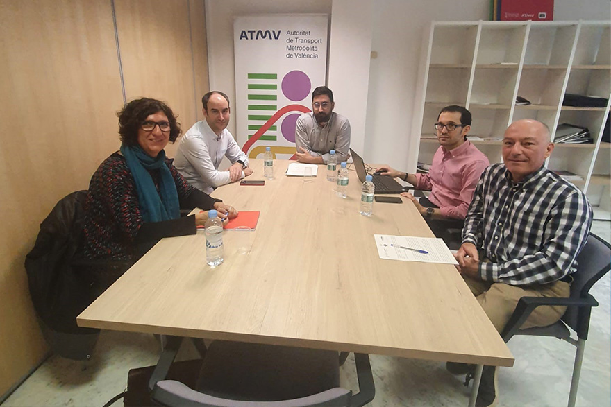 El Ayuntamiento de Sagunto se reúne con la Autoridad del Transporte Metropolitano de Valencia