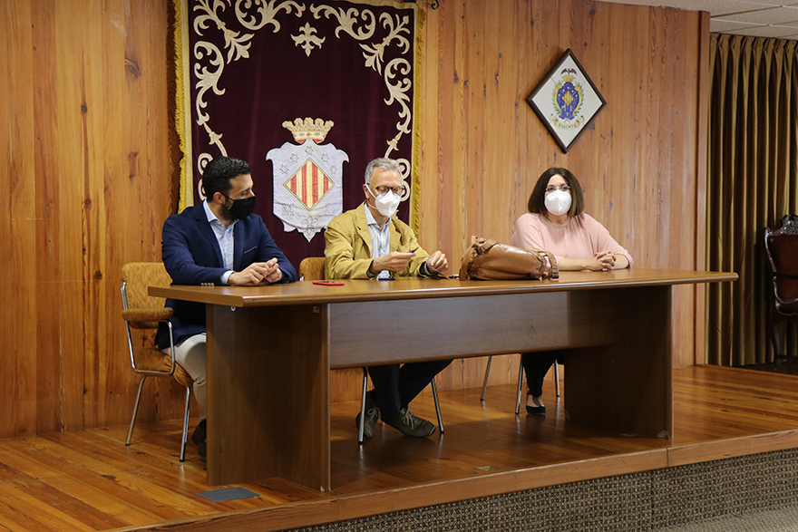 El Secretario Autonómico de Agricultura visita el Ayuntamiento de Sagunto para trabajar y poner en común la situación agrícola actual del municipio