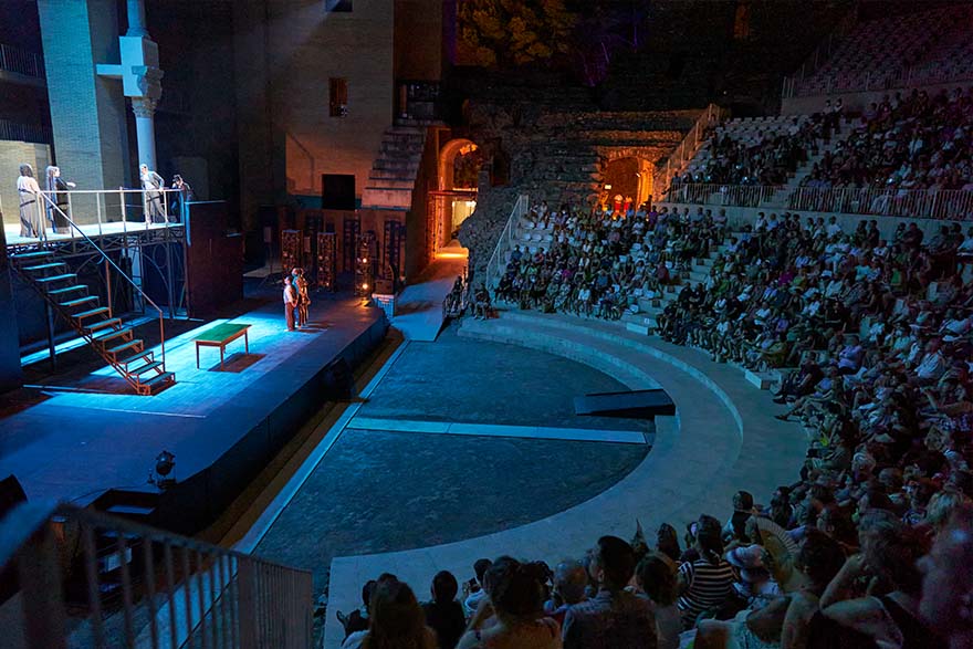 Sagunt a Escena inicia sus actuaciones en el Teatro Romano