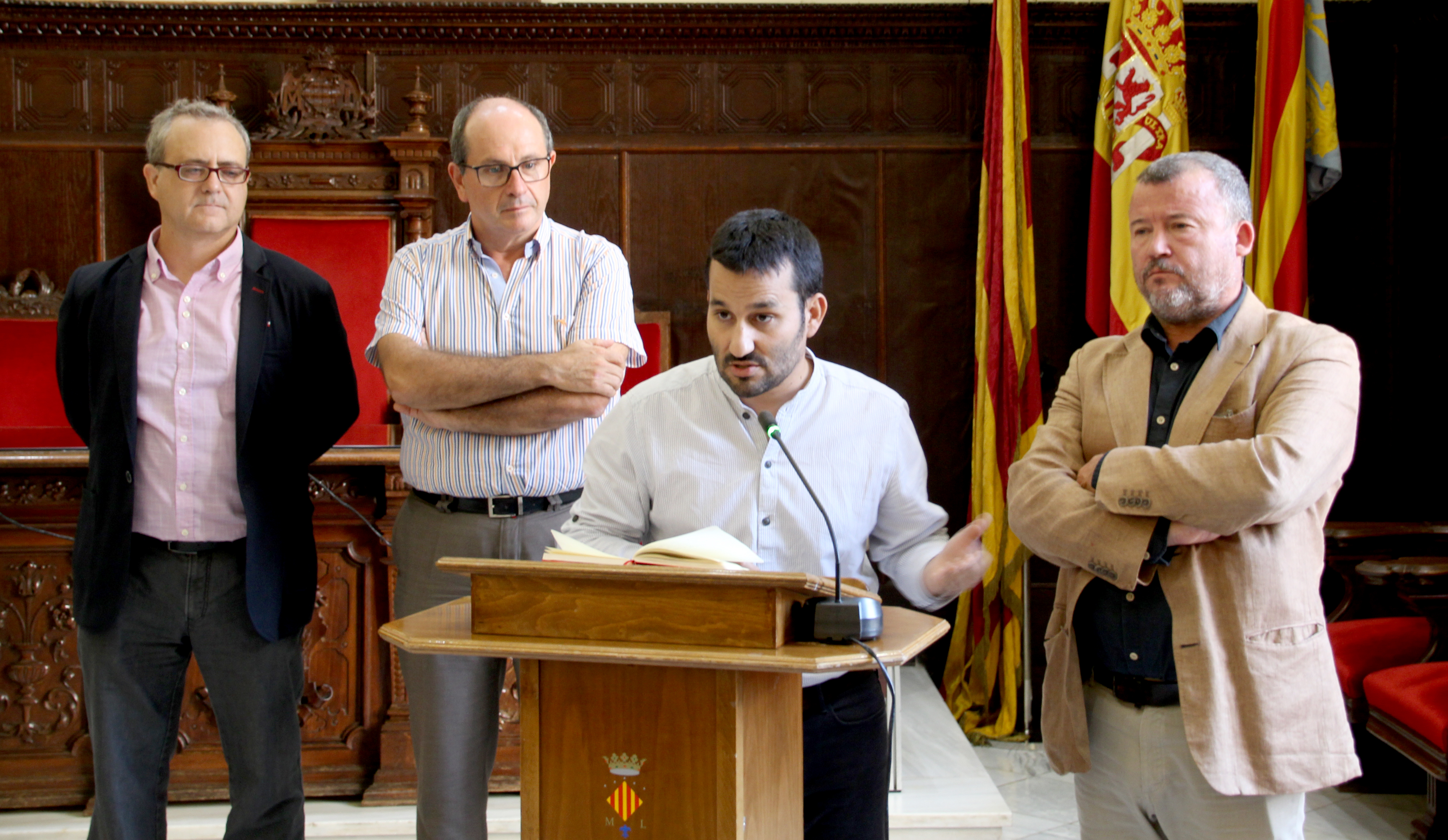 El conseller d'Educació afirma que les obres de l'institut número 5 començaran abans que acabe la legislatura