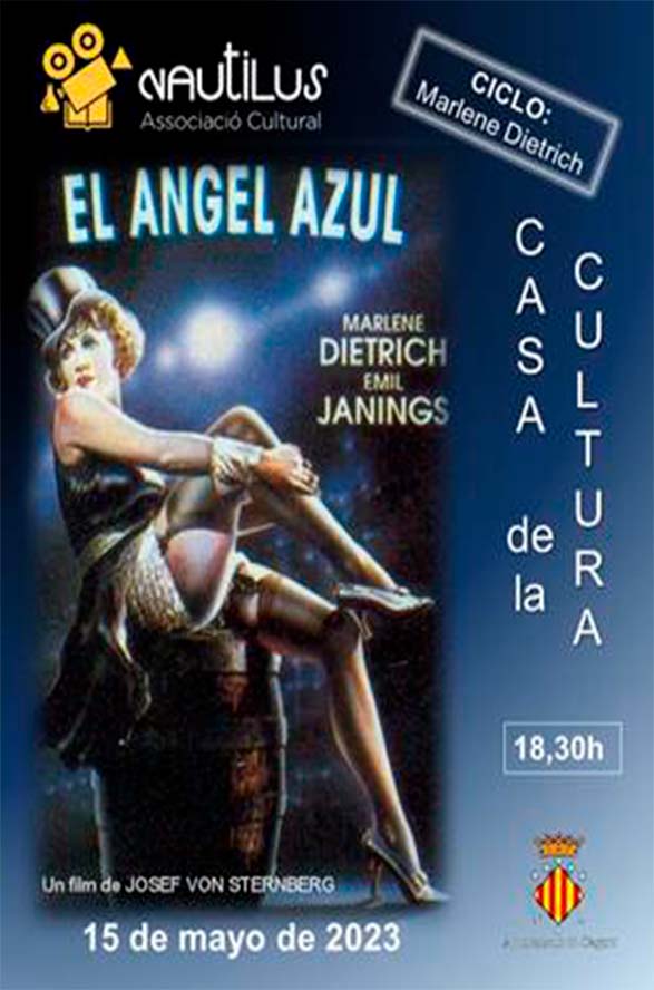 Nautilus proyecta 'El Ángel azul' esta tarde