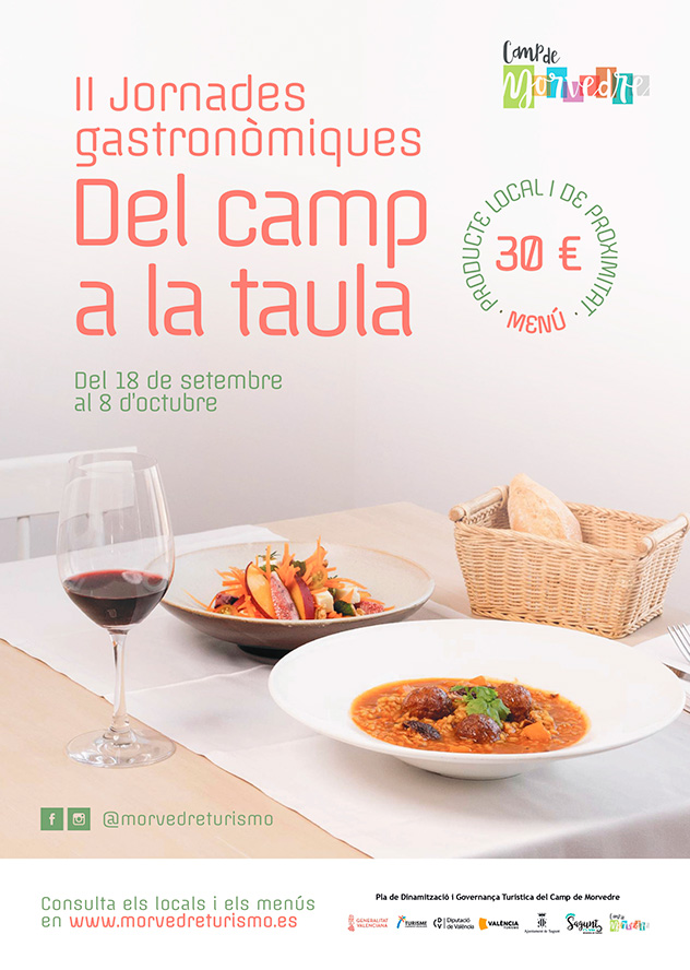 El Camp de Morvedre celebra sus II Jornadas Gastronómicas poniendo en valor el producto local
