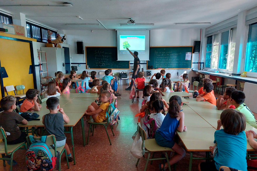 La Escuela de Educación Vial cierra el curso 2021/2022 tras haber impartido formación en la materia a casi 5.000 estudiantes del municipio