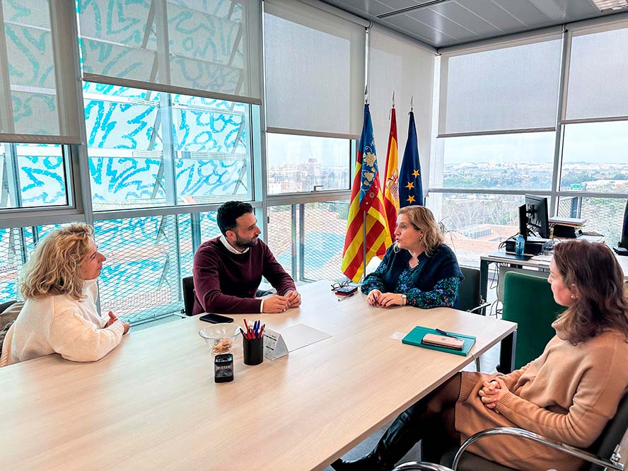 El Ayuntamiento y la Generalitat dan un nuevo impulso a la ejecución del Centro de Día-CEAM del antiguo Economato de AHM