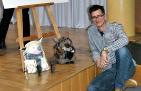 Thomas Kutschera llena el Centro Cívico con un taller de animación cinematográfica