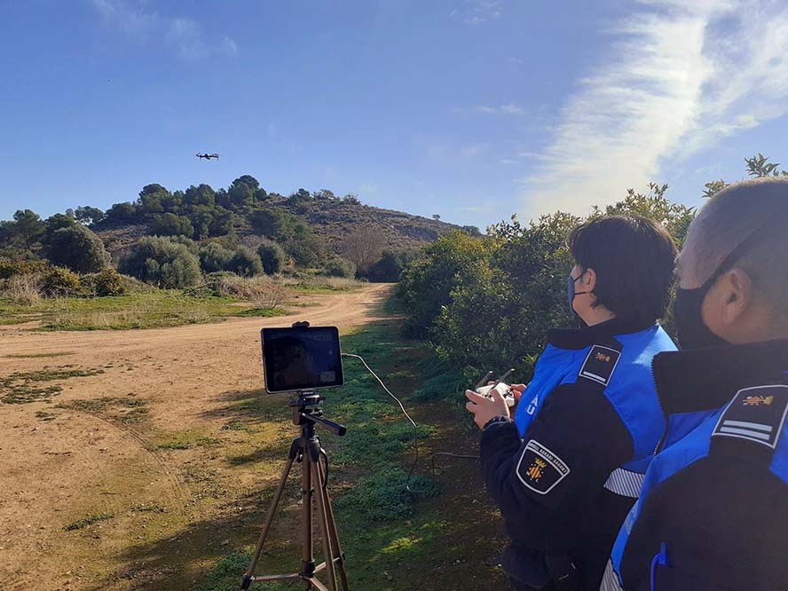 El Consell Local Agrari actualiza la formación de los siete pilotos de drones de la Guardia Rural de Sagunto