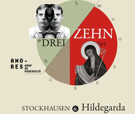La Casa Municipal de Cultura recibe a AMORES Grup de Percussió con su concierto Dreizehn Stockausen & Hildegarda 