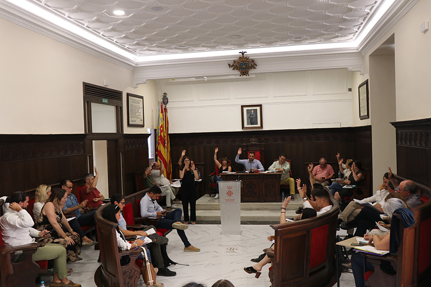 El pleno del Ayuntamiento de Sagunto aprueba solicitar a la Diputación de Valencia la elaboración y aprobación del Plan de Inversiones 2024-2027