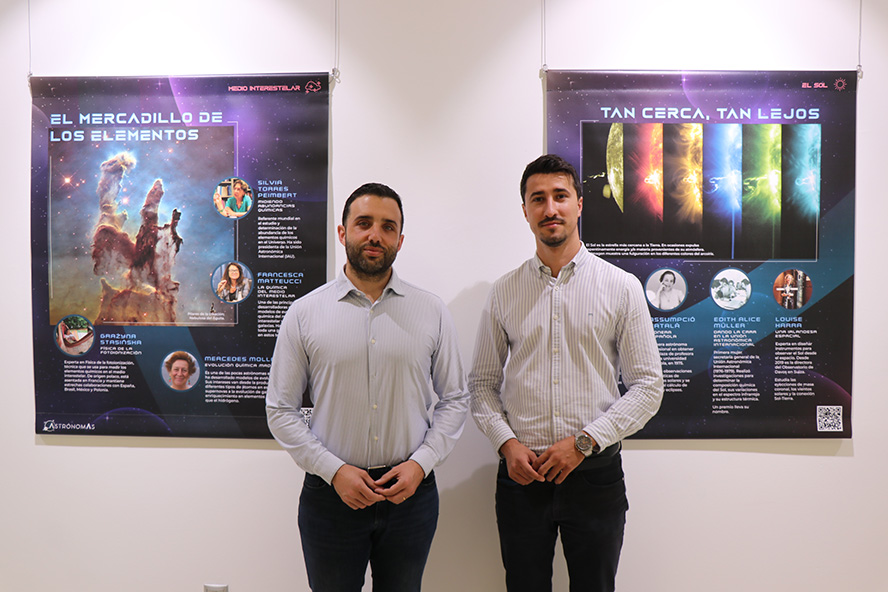 El Centro Cultural Mario Monreal alberga la exposición 'AstrónomAs'