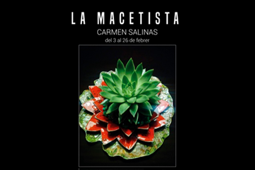 ‘La Macetista’ de Carmen Salinas Entrena estará expuesta durante el mes de diciembre en la Casa Municipal de Cultura