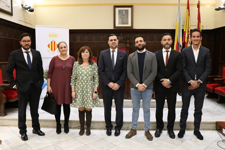 El alcalde de Sagunto recibe al embajador de Libia en España