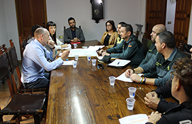 El Ayuntamiento de Sagunto se reúne con los diferentes cuerpos de seguridad del municipio para tratar la seguridad en el campo