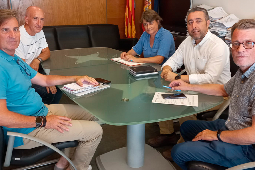 El departamento de Actividad Física, Salud y Deportes se reúne con la Consellería de Educación, Cultura y Deportes