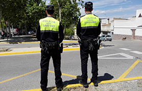 La Policía Local detiene a un hombre por agredir presuntamente a su pareja