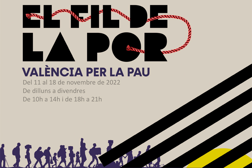 El Fons Valencià per la Solidaritat trae a Sagunto una iniciativa para concienciar a adolescentes sobre los problemas derivados de la militarización y los conflictos bélicos