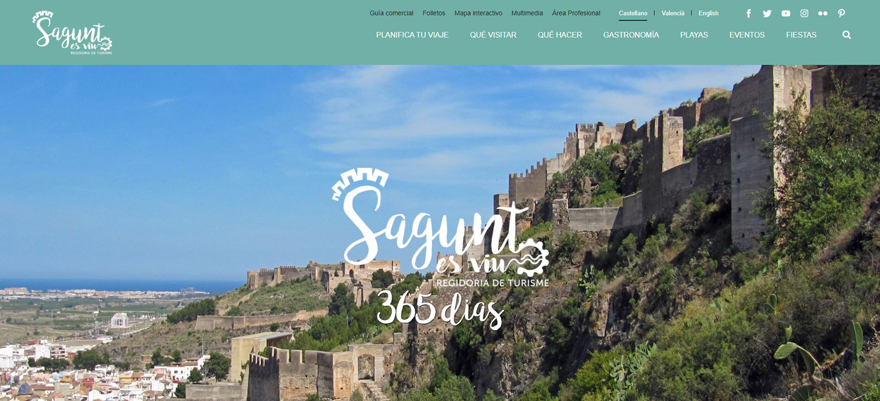 La Delegación de Turismo presenta la nueva web de Turismo donde se muestra que “Sagunto se Vive”