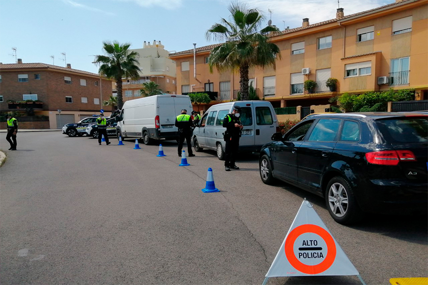 La Policía Local de Sagunto participa con la DGT en la nueva campaña de vigilancia y control de velocidad