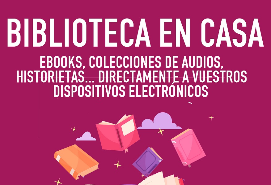 La Biblioteca amplía sus recursos online para hacer más llevadero el confinamiento