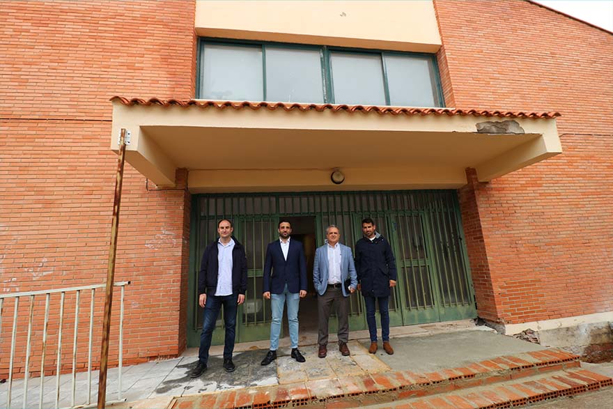 El Equipo de Gobierno de Sagunto comprueba el avance de las obras de remodelación para el nuevo Centro de Educación Permanente de Adultos (EPA)