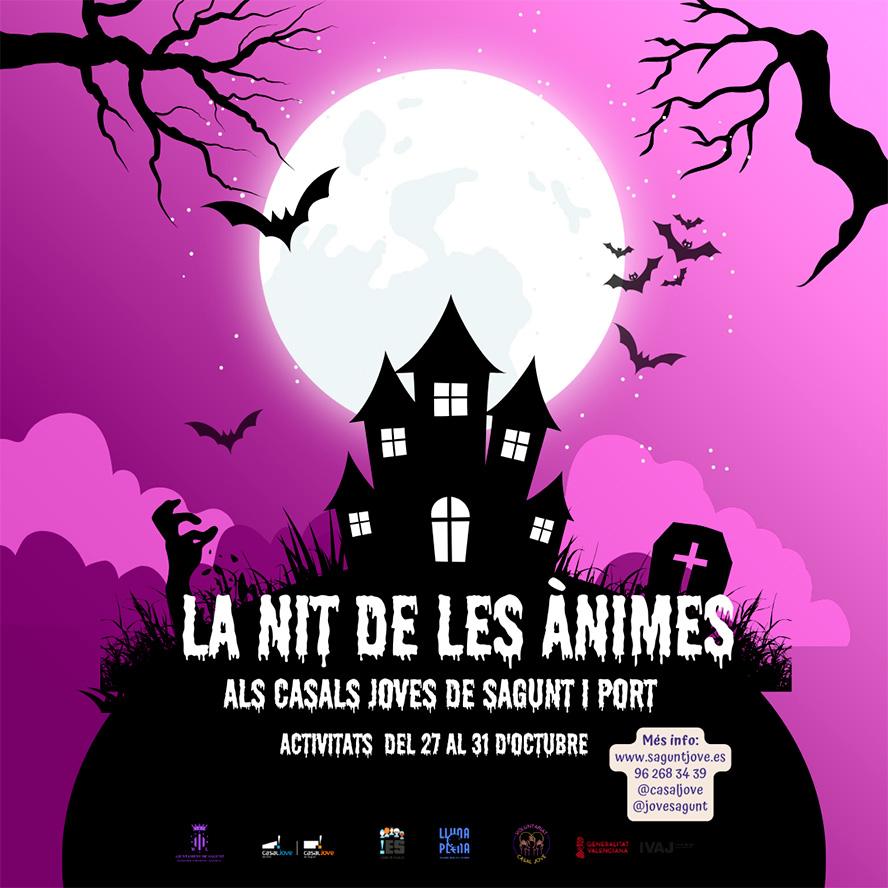 Actividades de Halloween en los Casals Joves