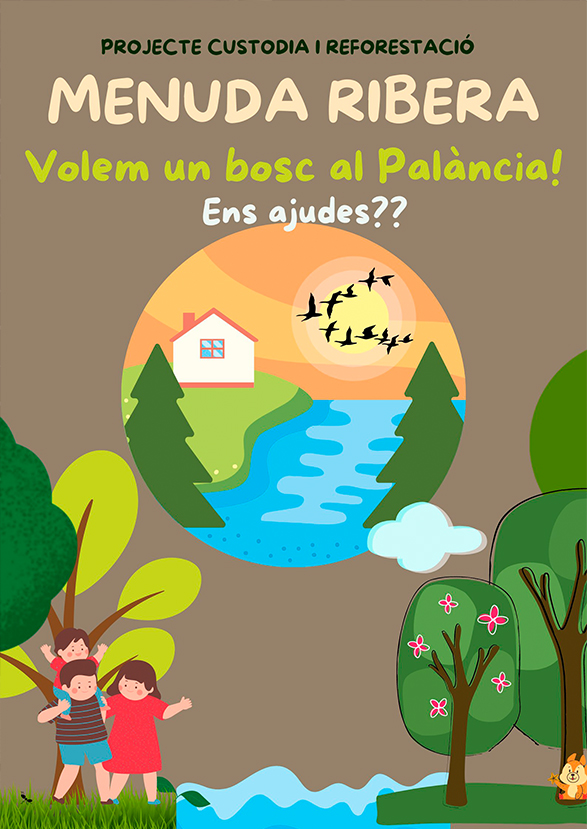 El proyecto de reforestación 'Menuda Ribera' de Juventud amplía el número de plantas