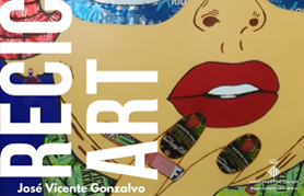 José Vicente Gonzalvo expone sus obras hechas de materiales reciclados en la Casa Municipal de Cultura