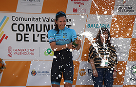 Ciudadanía y turistas vivieron la final de la 3ª etapa de la Vuelta Comunidad Valenciana Féminas en Sagunto