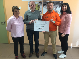 La segunda edición de ‘Brazadas Solidarias’ obtuvo 770 euros de donación voluntaria