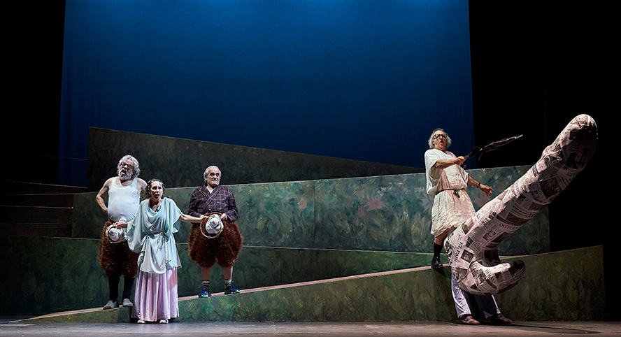 Els Joglars vuelven a Sagunto con la comedia "¡Que salga Aristófanes!"