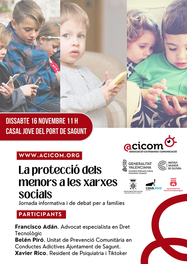 El Casal Jove de Puerto de Sagunto acoge un debate sobre los menores y las redes sociales