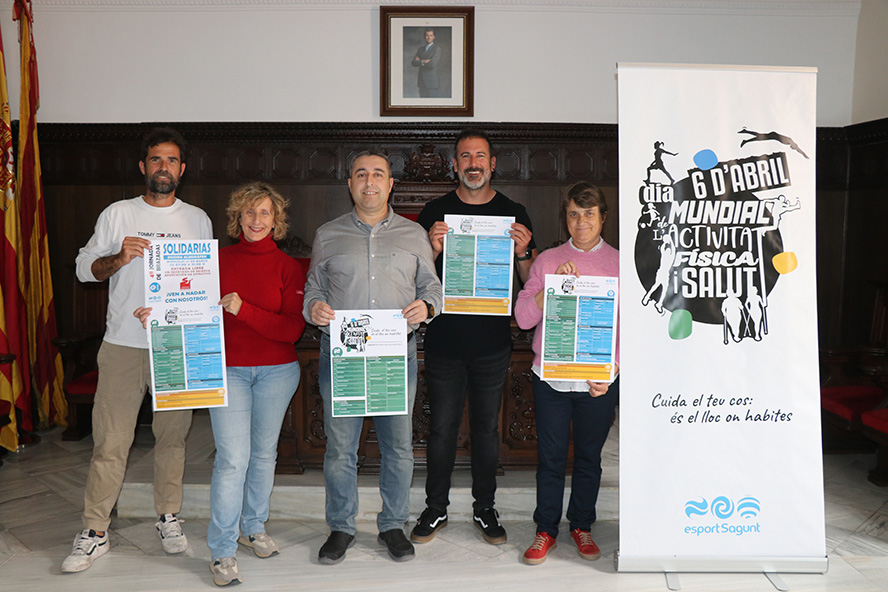 El Día Mundial de la Actividad Física se celebrará en Sagunto por segundo año consecutivo