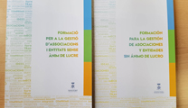Participació Ciutadana edita el llibre ‘Formació per a la gestió d'associacions i entitats sense ànim de lucre’