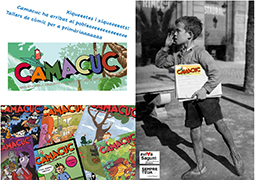 La revista en valenciano Camacuc llega a las escuelas de Sagunto