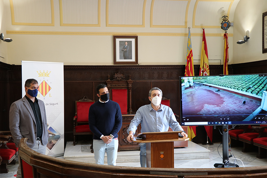 El Ayuntamiento de Sagunto presenta la campaña de control poblacional de palomas 