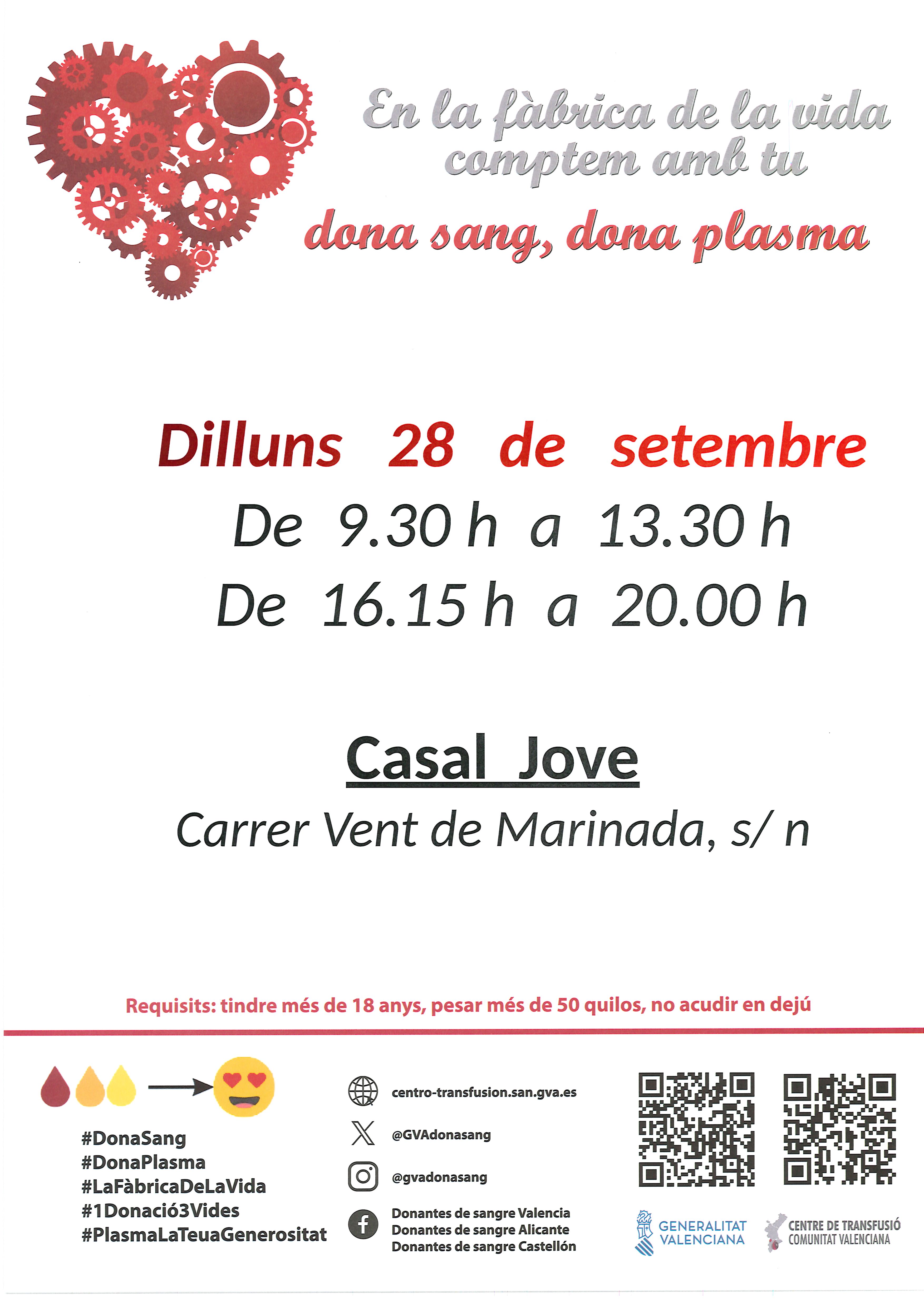 Donación de sangre