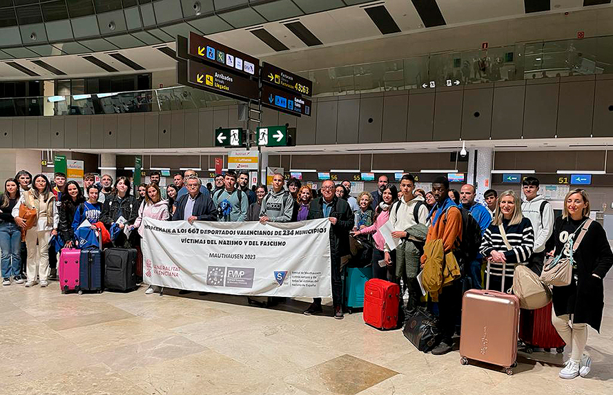 Sagunto participa en el homenaje a los valencianos asesinados en Mauthausen