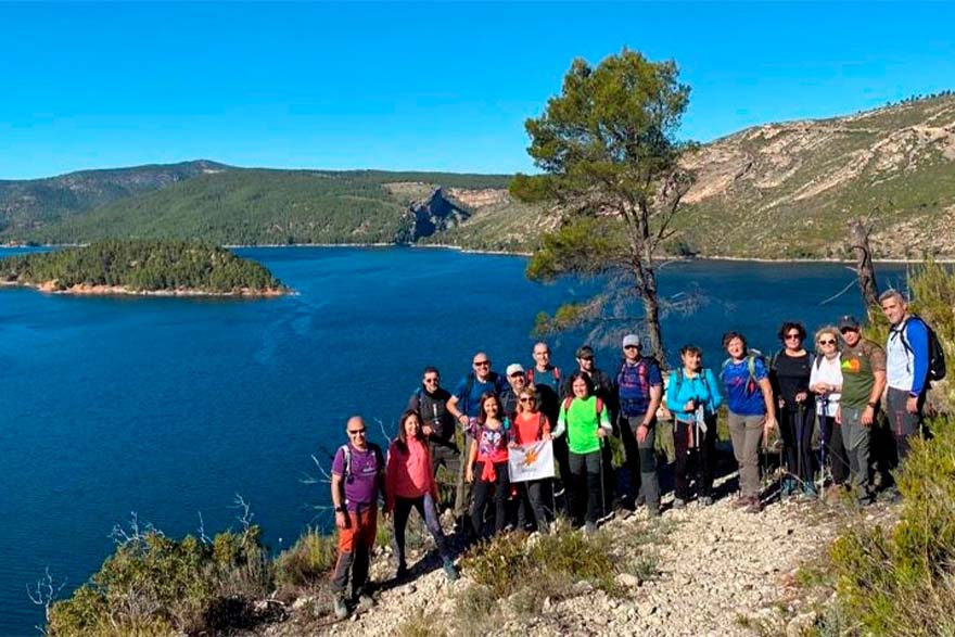 Continúa la temporada de otoño de Alternatura con la excursión realizada al Cañón del río Turia en el pantano de Benagéber