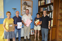 El Ayuntamiento de Sagunto y Escola Valenciana tratan una serie de propuestas conjuntas de trabajo