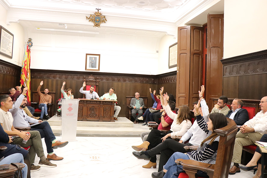 El pleno del Ayuntamiento de Sagunto ha aprobado un presupuesto de 99,8 millones para 2025
