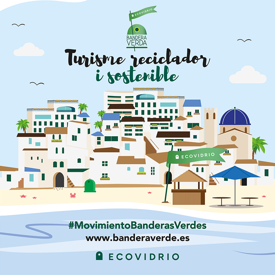 Termina la campaña para ganar la Bandera Verde de la Sostenibilidad de Ecovidrio en la que participa Sagunto