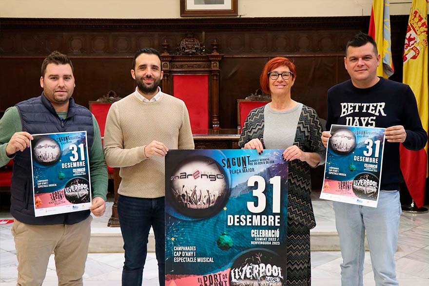 El Fin de Año se celebrará con los conciertos de la Orquesta Marengo, en Sagunto, y de la Liverpool en Puerto de Sagunto