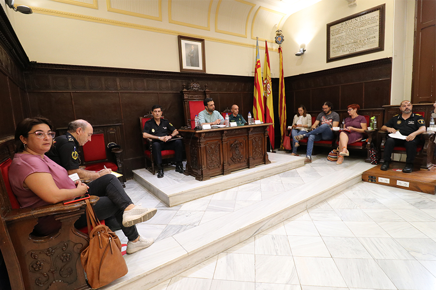 La Junta Local de Seguridad se reúne para coordinar el dispositivo de este fin de semana