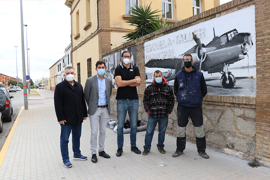 El Festival Més que Murs cierra esta semana con el mural de Álex Gambín 