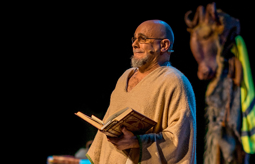 Xavi Castillo contará a su manera la Biblia el viernes 13 de noviembre en la Casa Municipal de Cultura