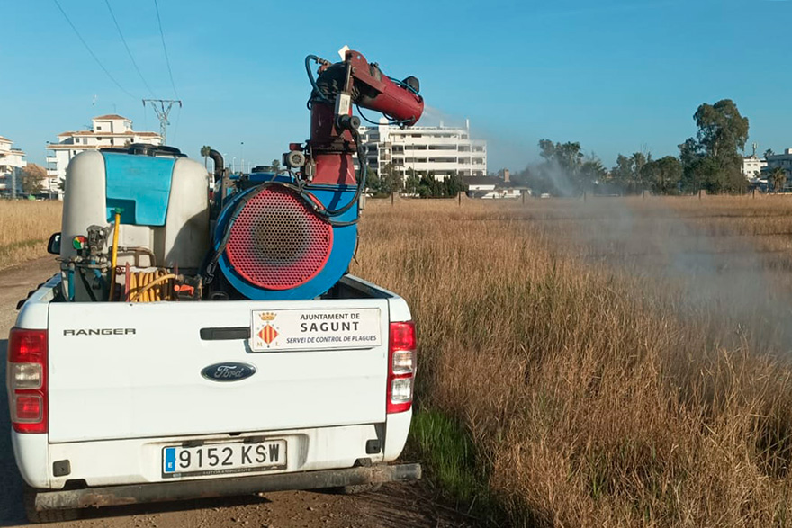 La Concejalía de Sanidad intensifica los tratamientos preventivos contra los mosquitos tras el reciente episodio de lluvias